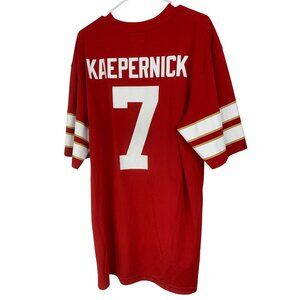 Kaepernick San Francisco 49ers NFL Team Apparel Red Jersey XL RT10285 GUC